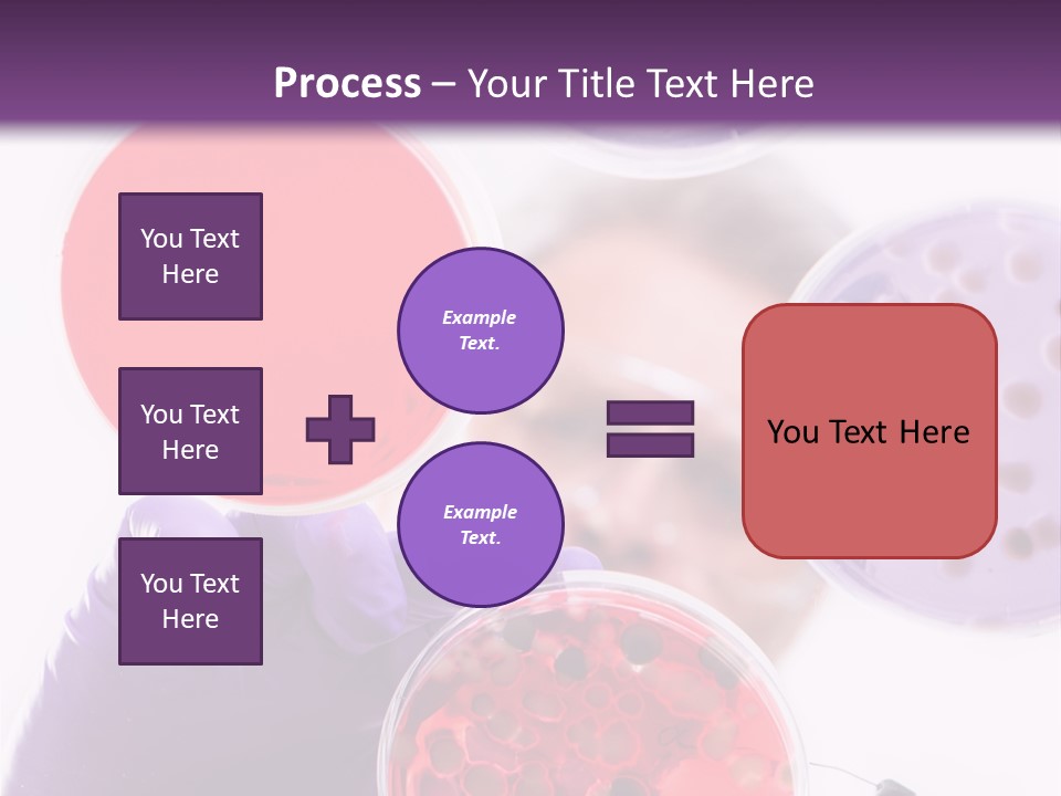 A Man In A Lab Coat Holding A Red Substance PowerPoint Template