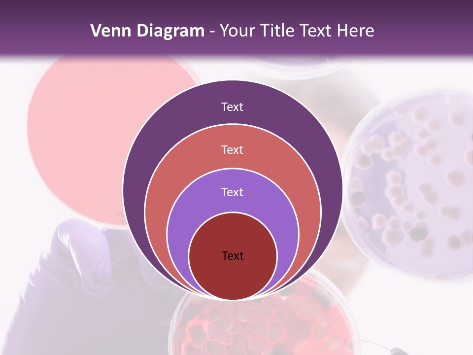 A Man In A Lab Coat Holding A Red Substance PowerPoint Template