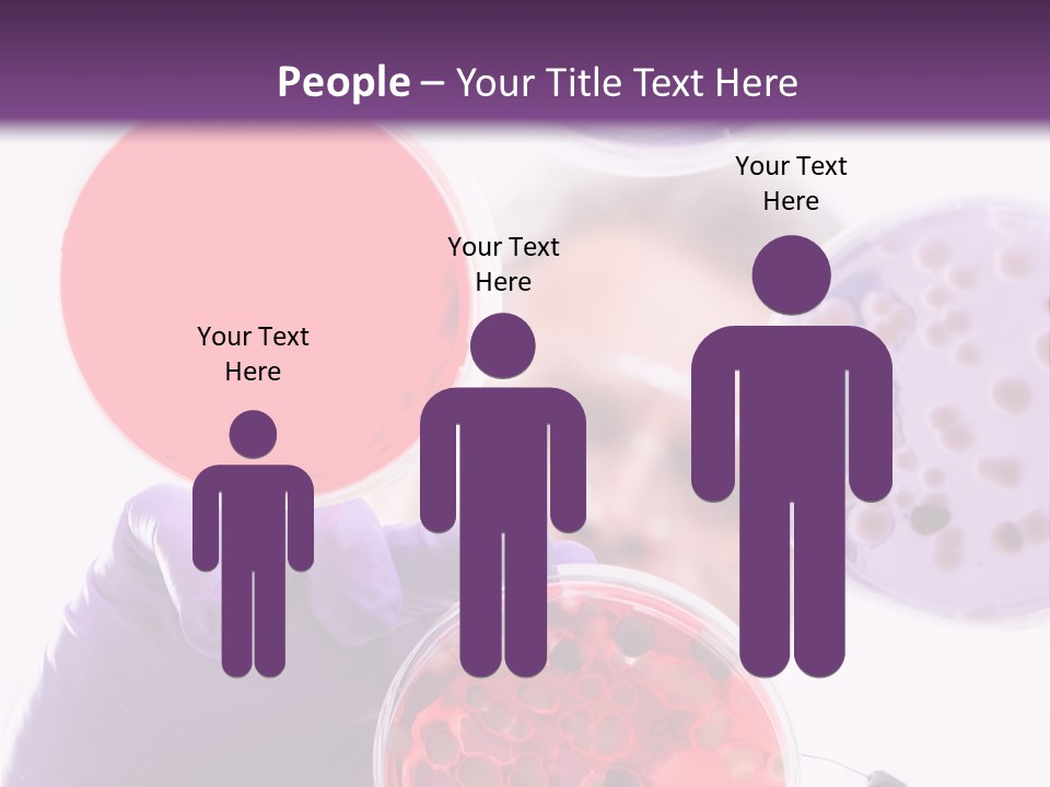 A Man In A Lab Coat Holding A Red Substance PowerPoint Template