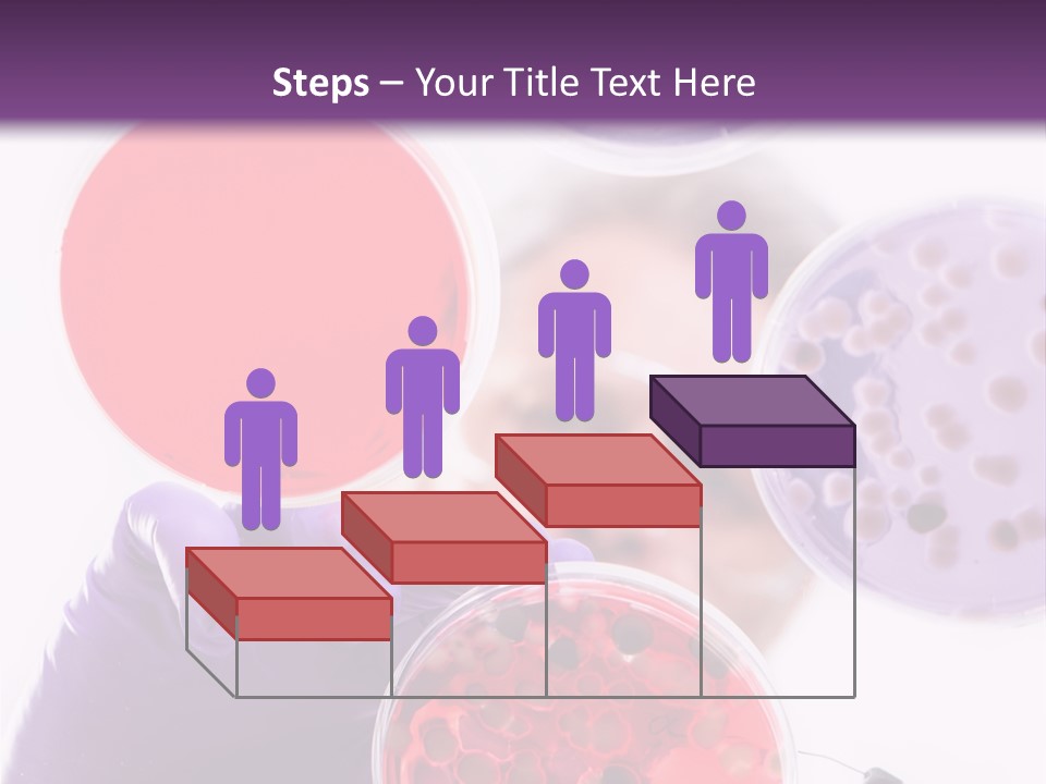 A Man In A Lab Coat Holding A Red Substance PowerPoint Template