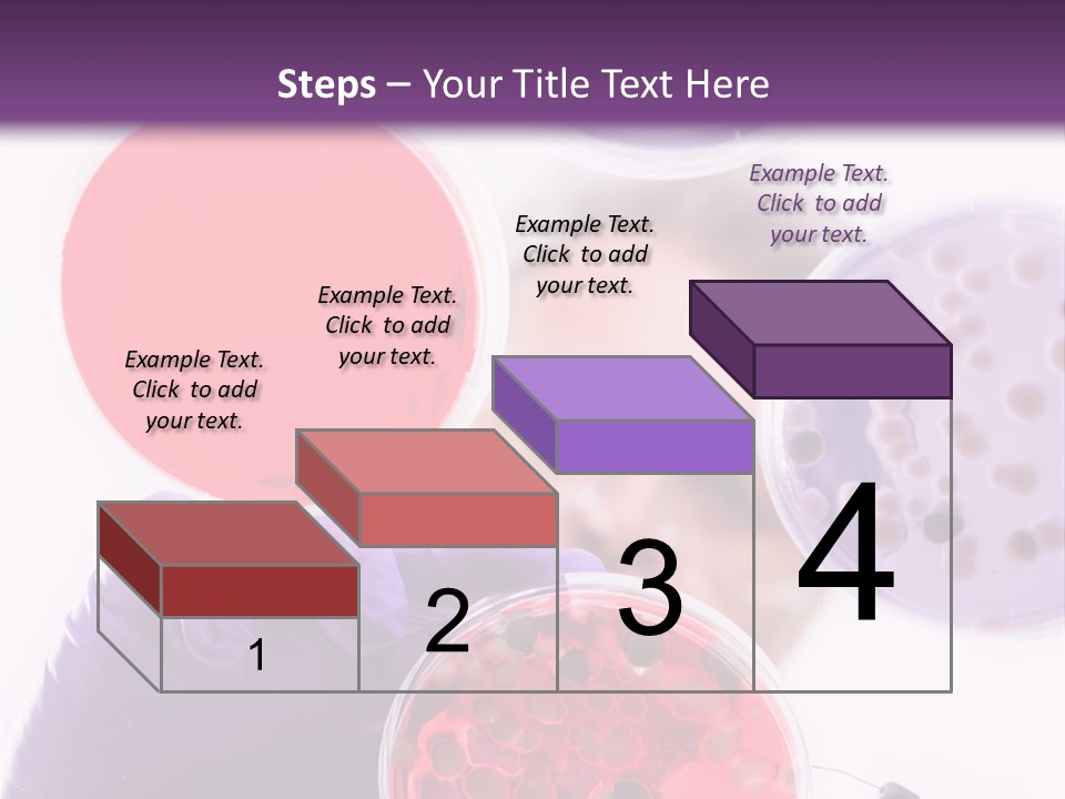 A Man In A Lab Coat Holding A Red Substance PowerPoint Template