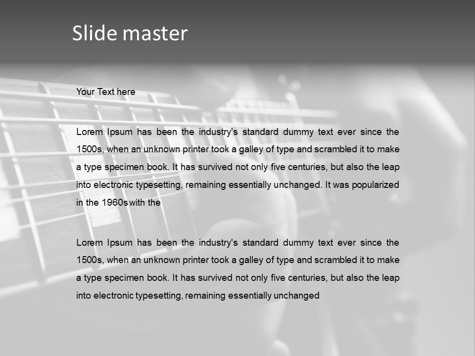 Notes Love Popular PowerPoint Template