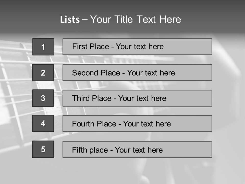Notes Love Popular PowerPoint Template