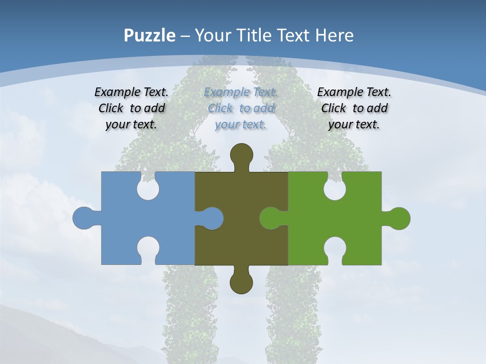 Graphics Businesspeople Guy PowerPoint Template