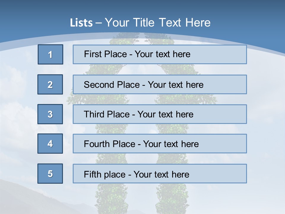Graphics Businesspeople Guy PowerPoint Template