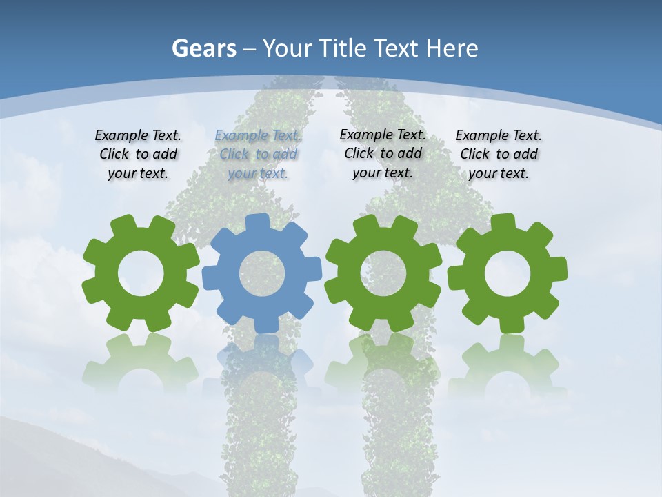 Graphics Businesspeople Guy PowerPoint Template