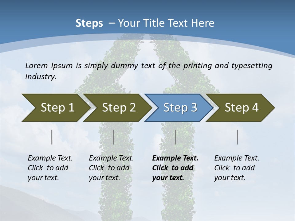 Graphics Businesspeople Guy PowerPoint Template