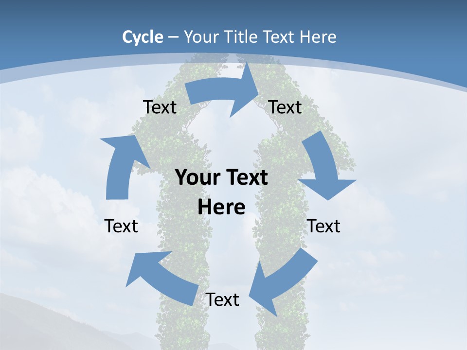 Graphics Businesspeople Guy PowerPoint Template