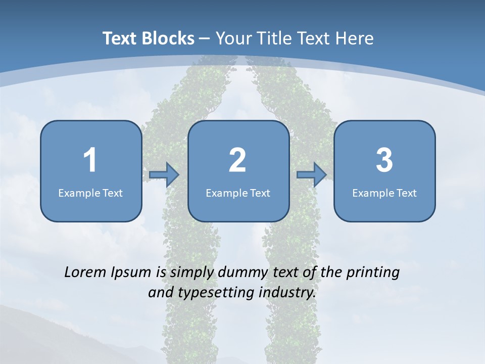 Graphics Businesspeople Guy PowerPoint Template