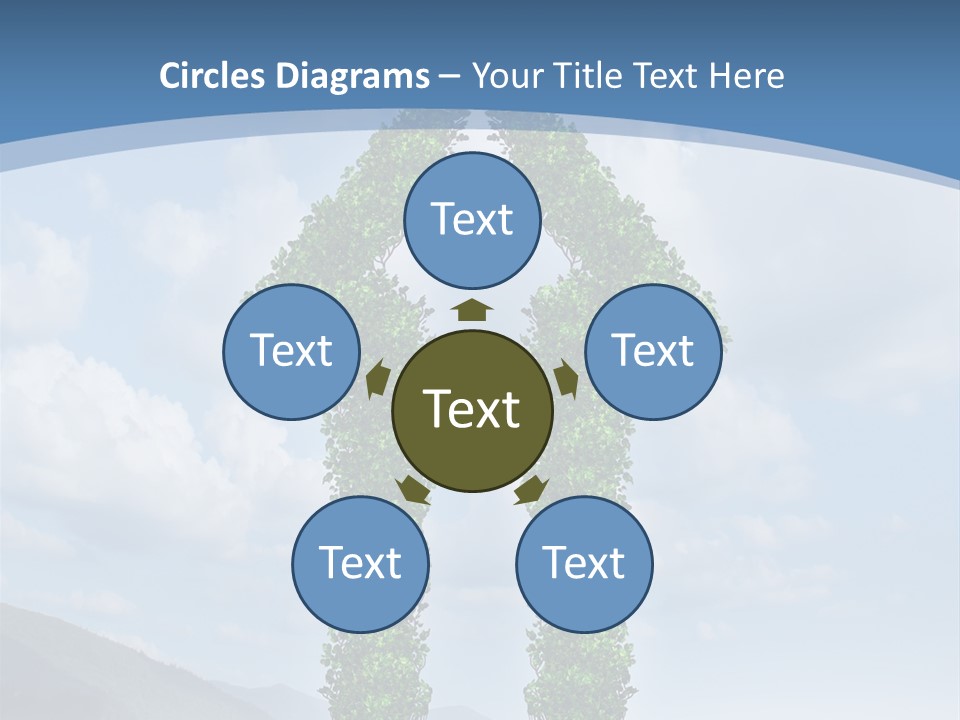 Graphics Businesspeople Guy PowerPoint Template