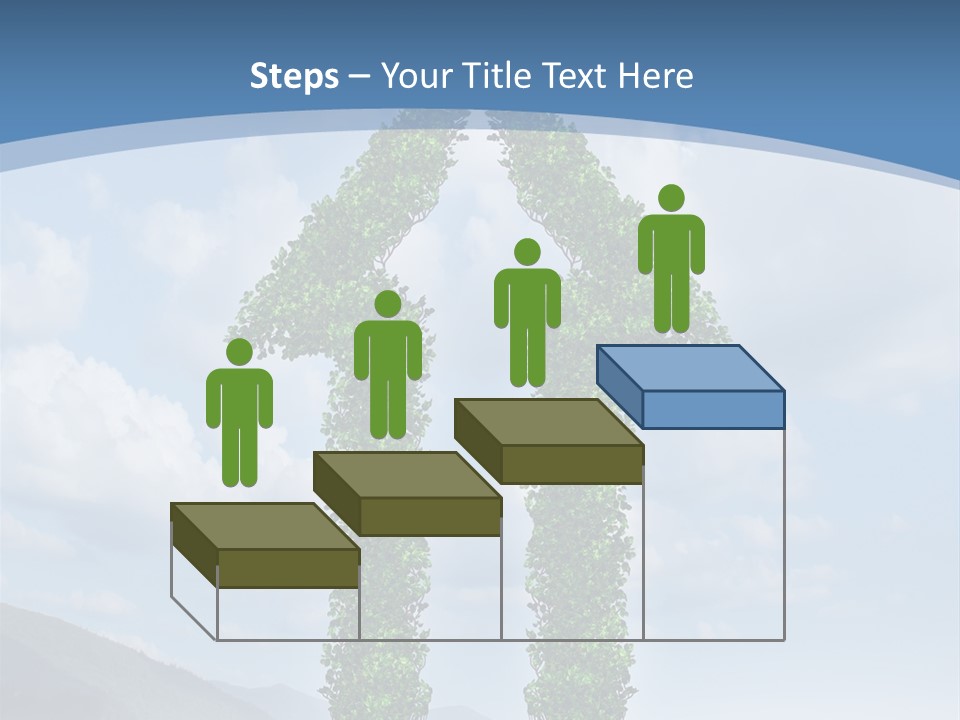 Graphics Businesspeople Guy PowerPoint Template