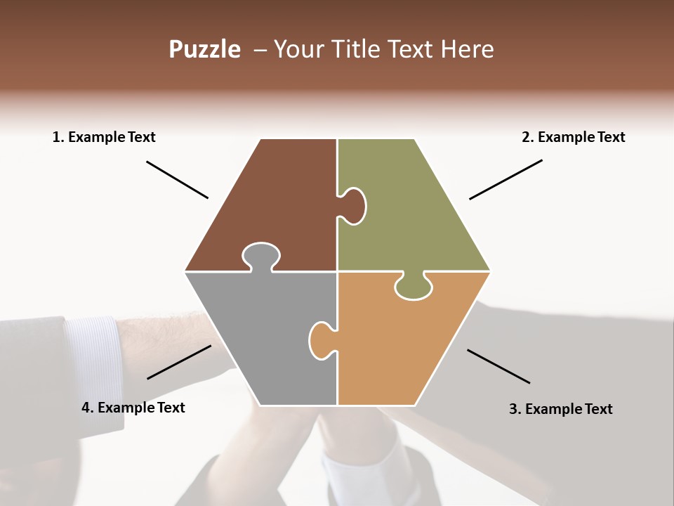 Achievement Partnership Dedication PowerPoint Template