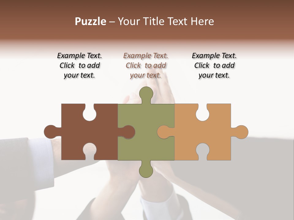 Achievement Partnership Dedication PowerPoint Template