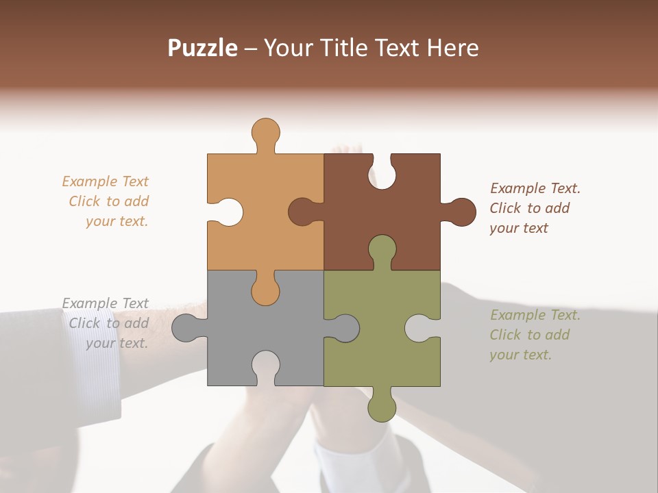 Achievement Partnership Dedication PowerPoint Template