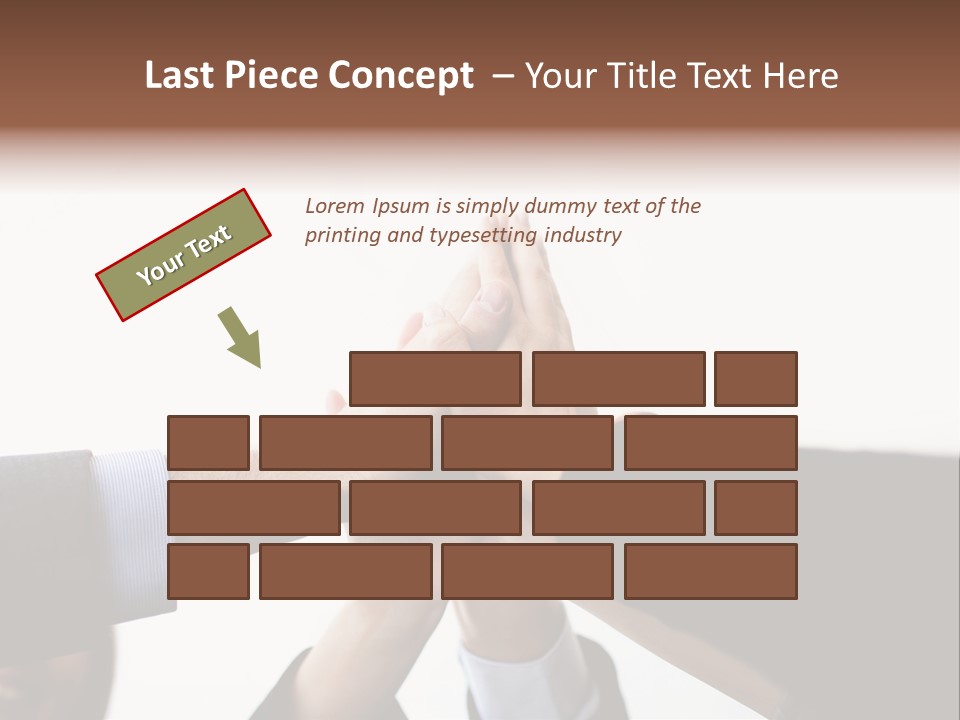 Achievement Partnership Dedication PowerPoint Template