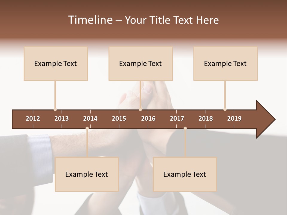 Achievement Partnership Dedication PowerPoint Template