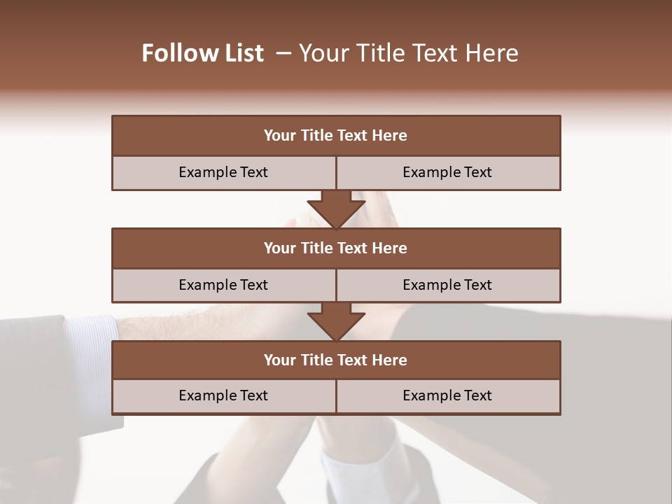 Achievement Partnership Dedication PowerPoint Template