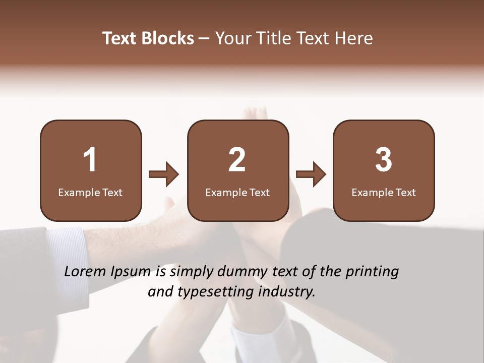 Achievement Partnership Dedication PowerPoint Template