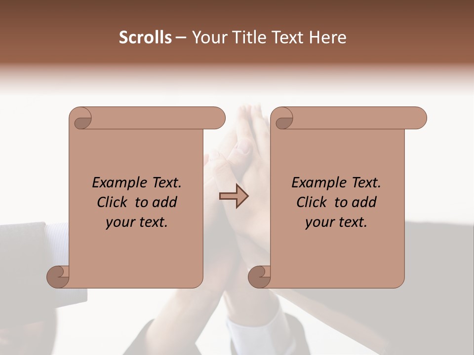Achievement Partnership Dedication PowerPoint Template