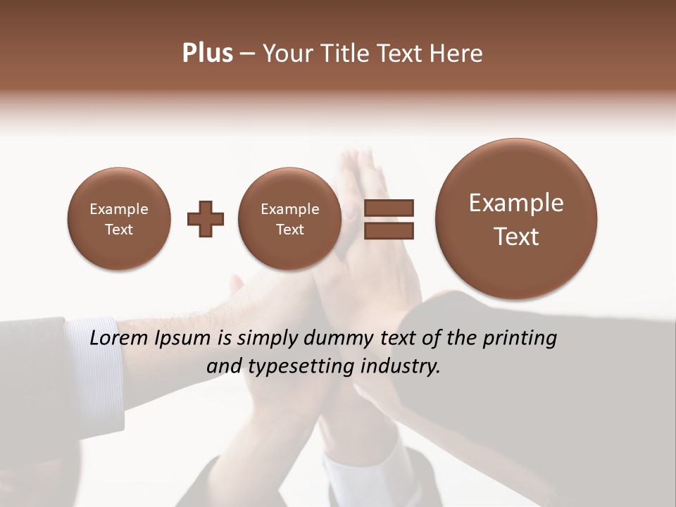 Achievement Partnership Dedication PowerPoint Template