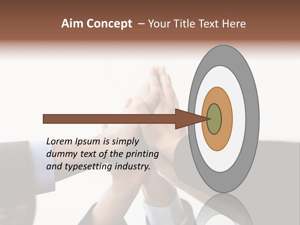 Achievement Partnership Dedication PowerPoint Template