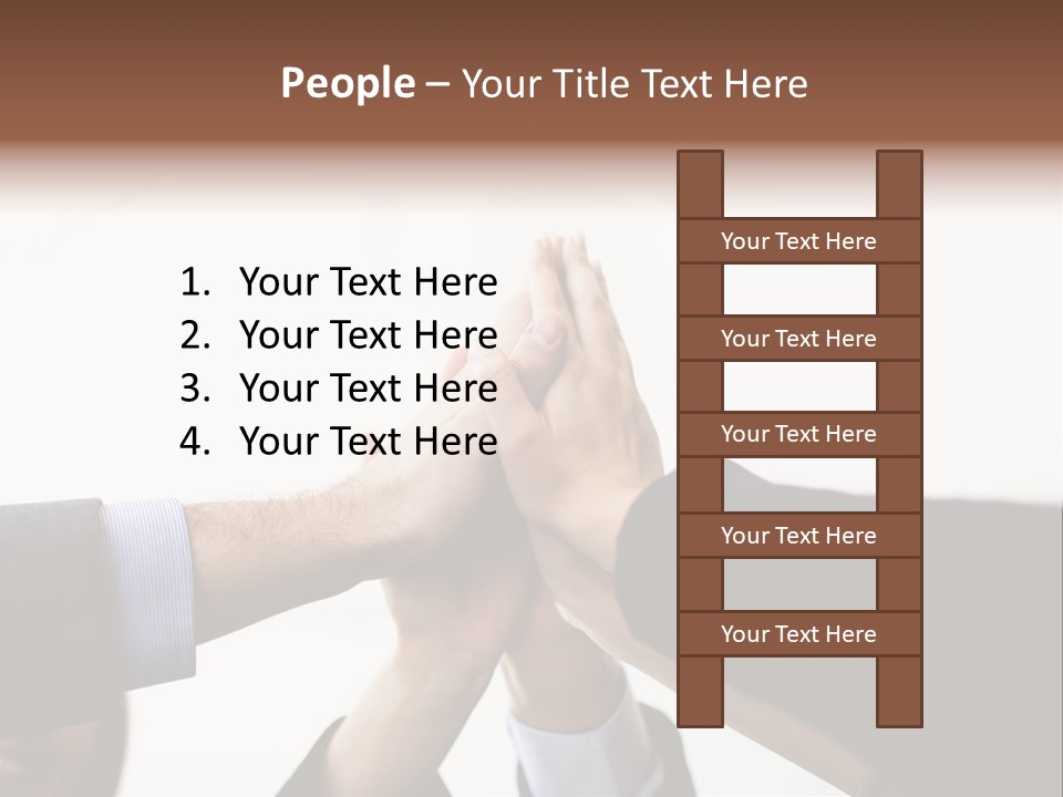 Achievement Partnership Dedication PowerPoint Template