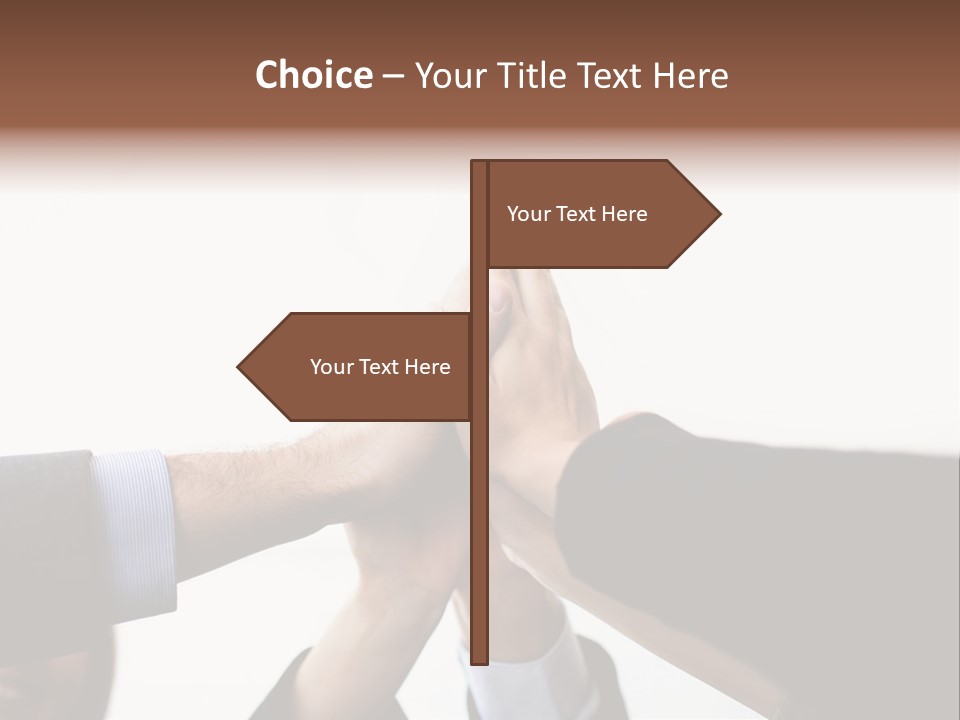 Achievement Partnership Dedication PowerPoint Template