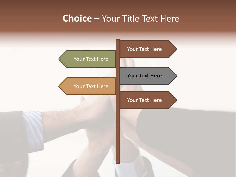 Achievement Partnership Dedication PowerPoint Template