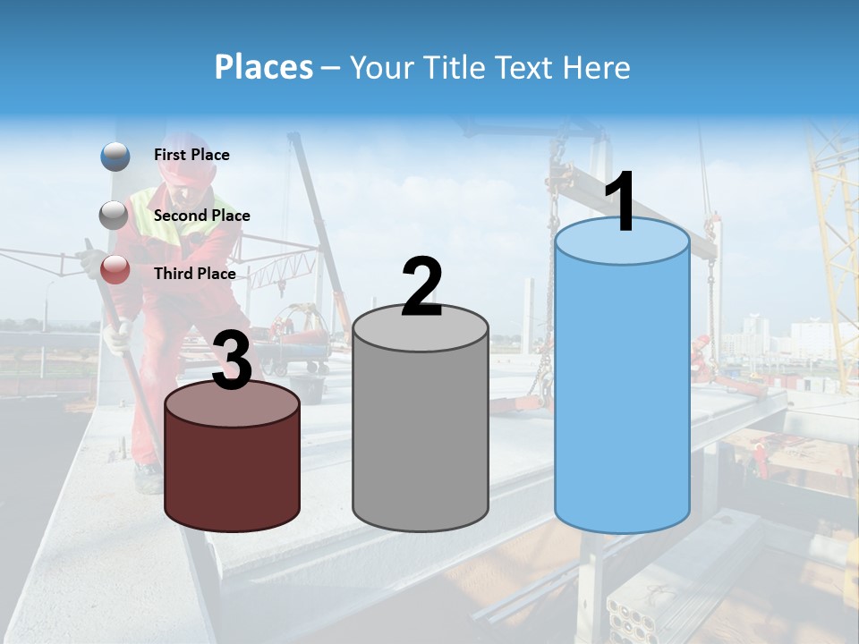 Technology Labourer Frame PowerPoint Template