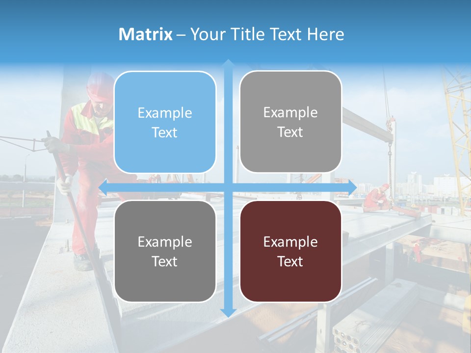 Technology Labourer Frame PowerPoint Template