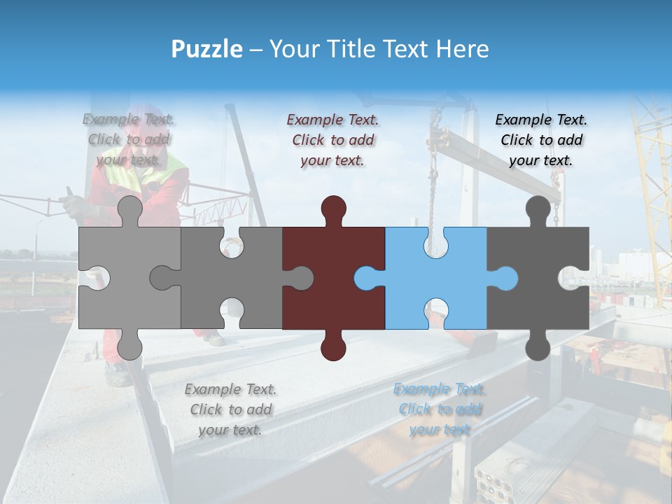 Technology Labourer Frame PowerPoint Template
