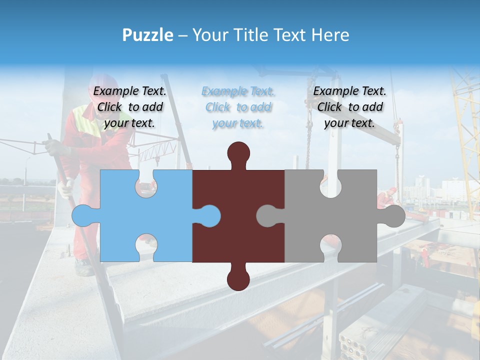 Technology Labourer Frame PowerPoint Template