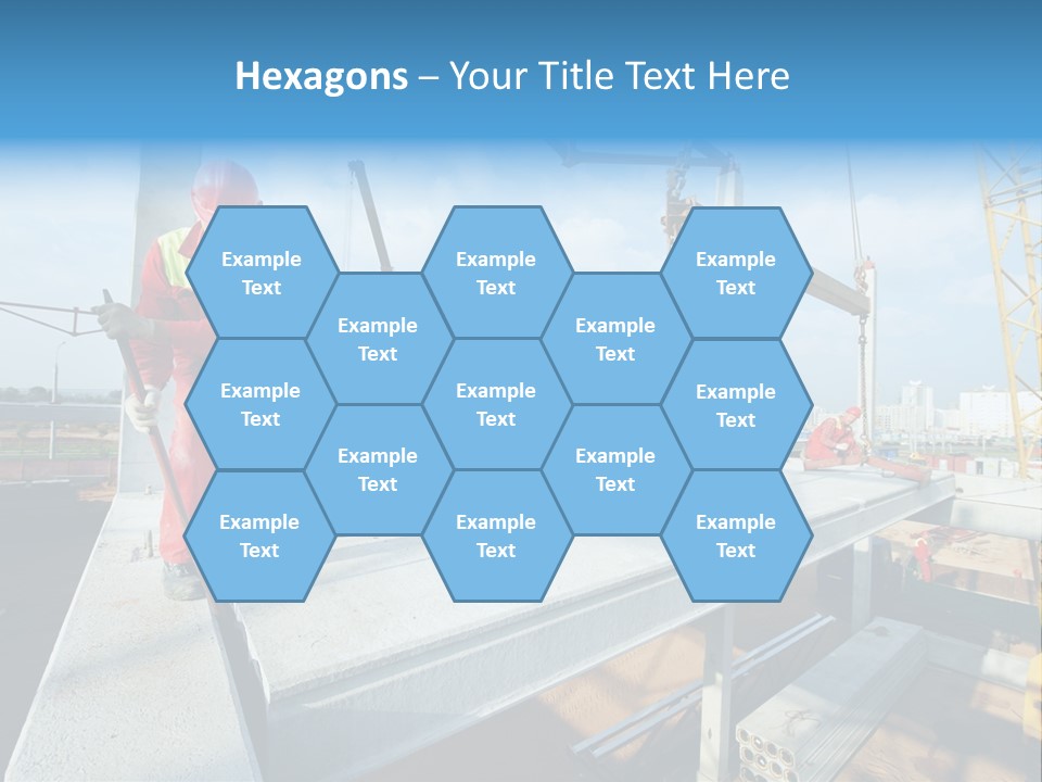 Technology Labourer Frame PowerPoint Template