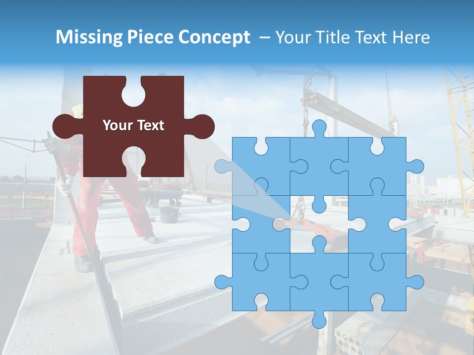 Technology Labourer Frame PowerPoint Template