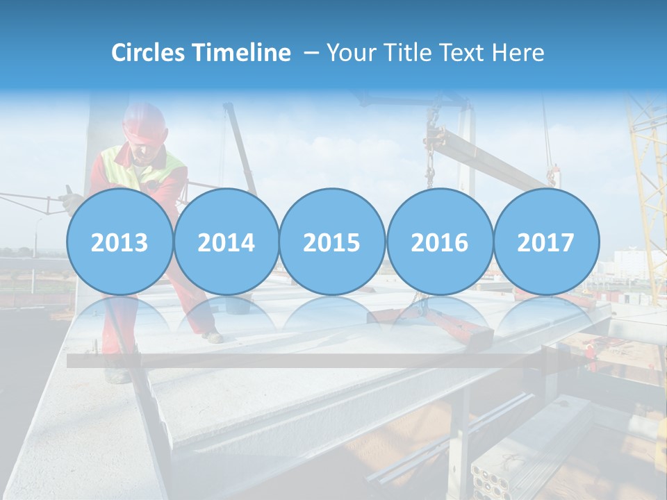 Technology Labourer Frame PowerPoint Template
