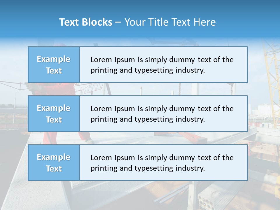 Technology Labourer Frame PowerPoint Template