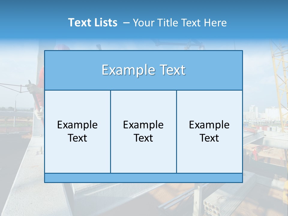 Technology Labourer Frame PowerPoint Template