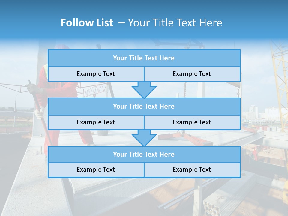 Technology Labourer Frame PowerPoint Template