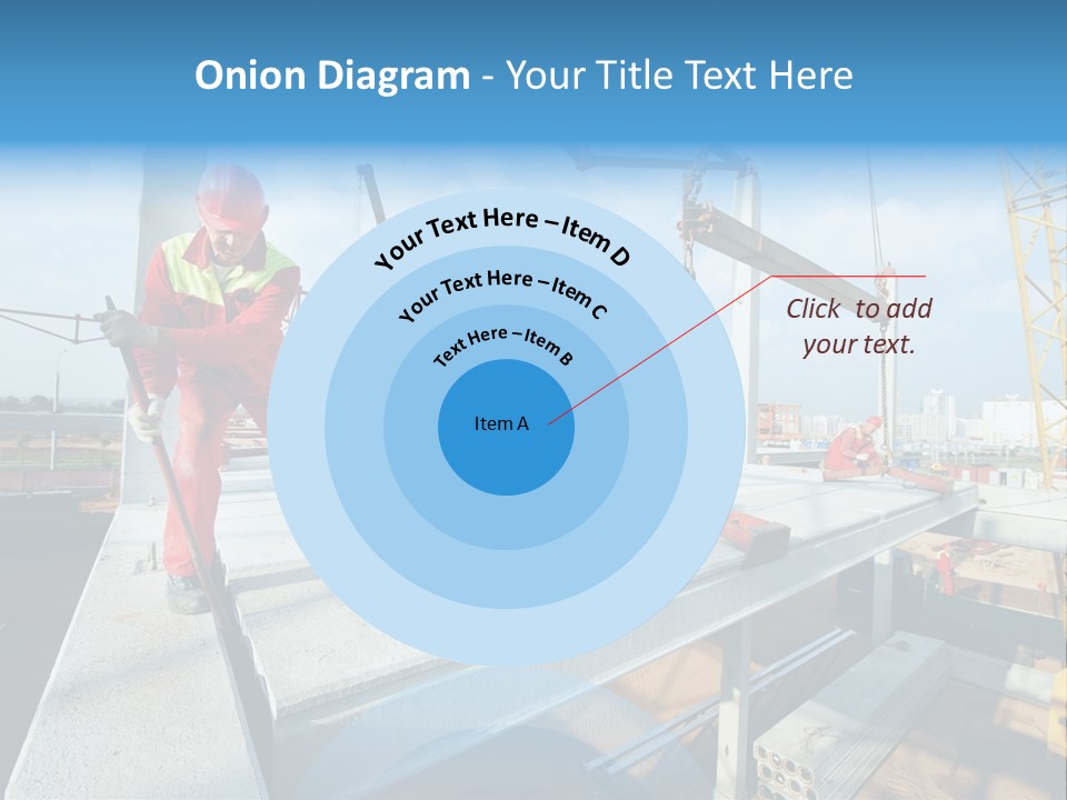 Technology Labourer Frame PowerPoint Template