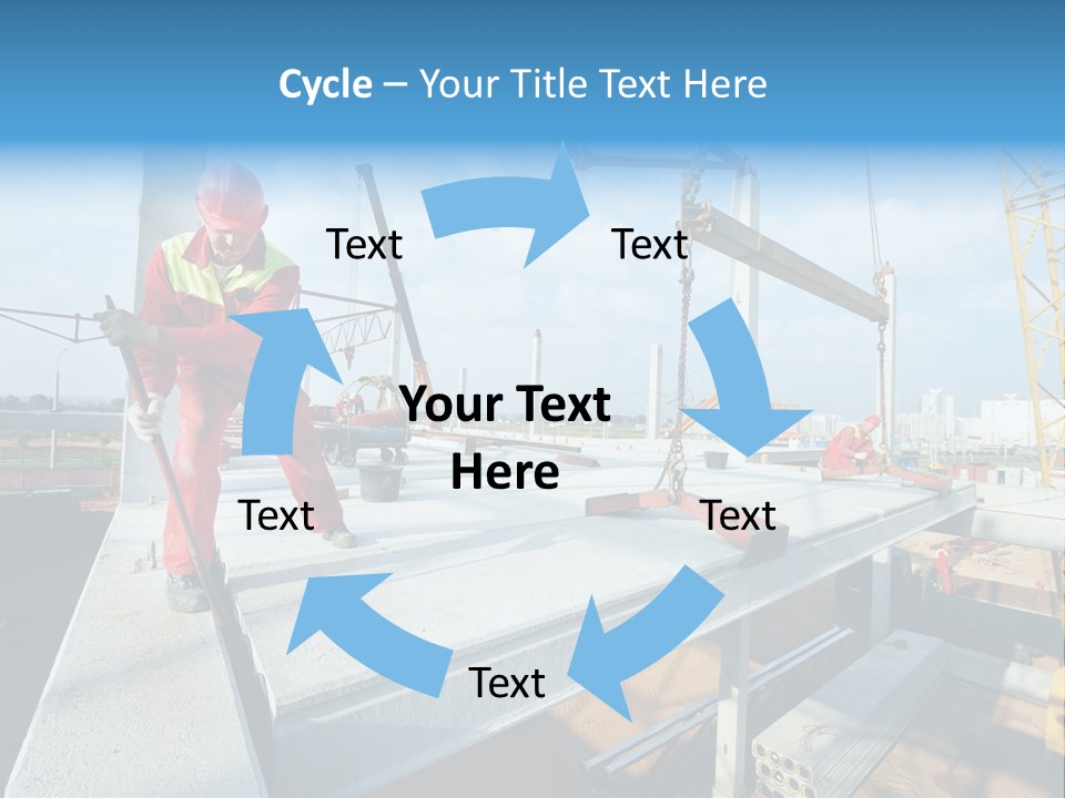 Technology Labourer Frame PowerPoint Template