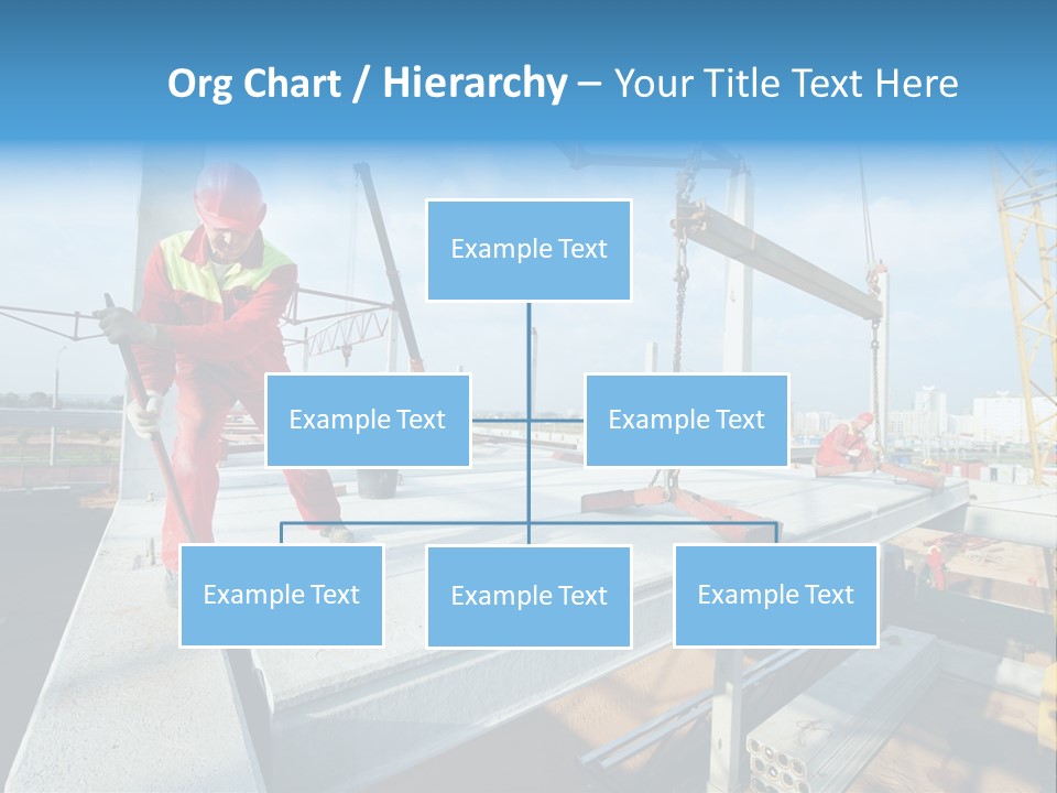 Technology Labourer Frame PowerPoint Template