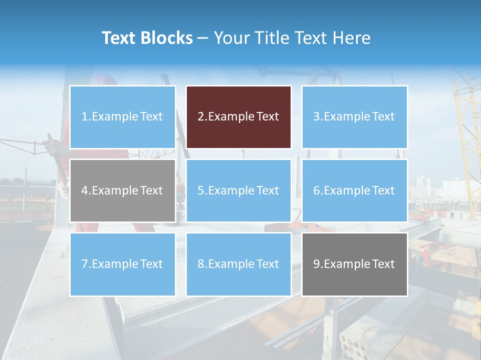 Technology Labourer Frame PowerPoint Template