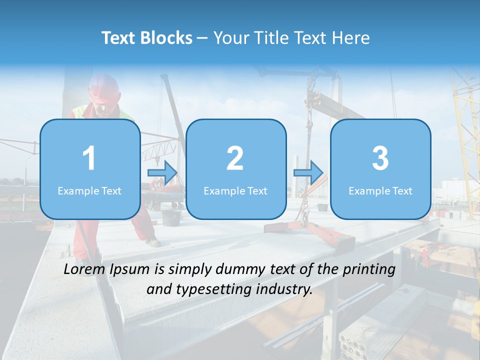 Technology Labourer Frame PowerPoint Template