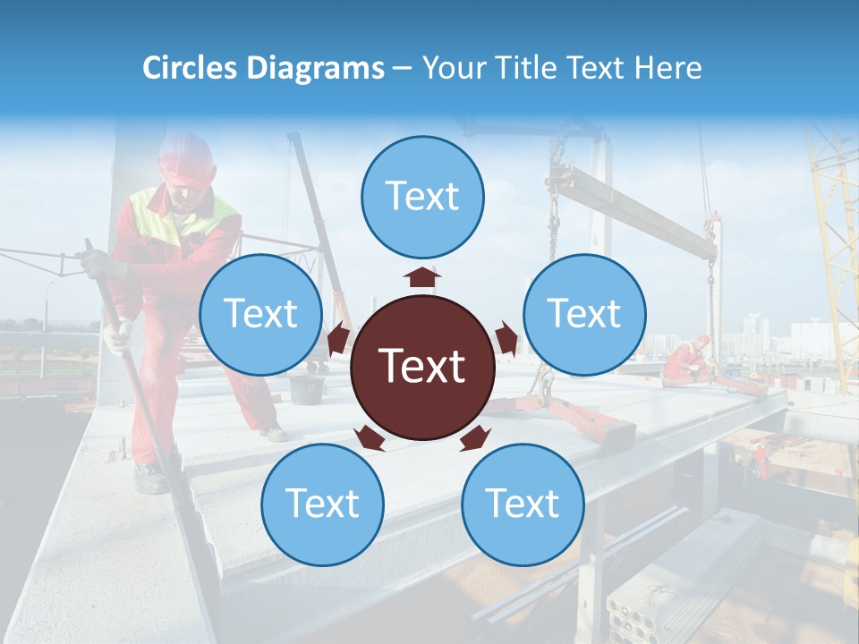 Technology Labourer Frame PowerPoint Template