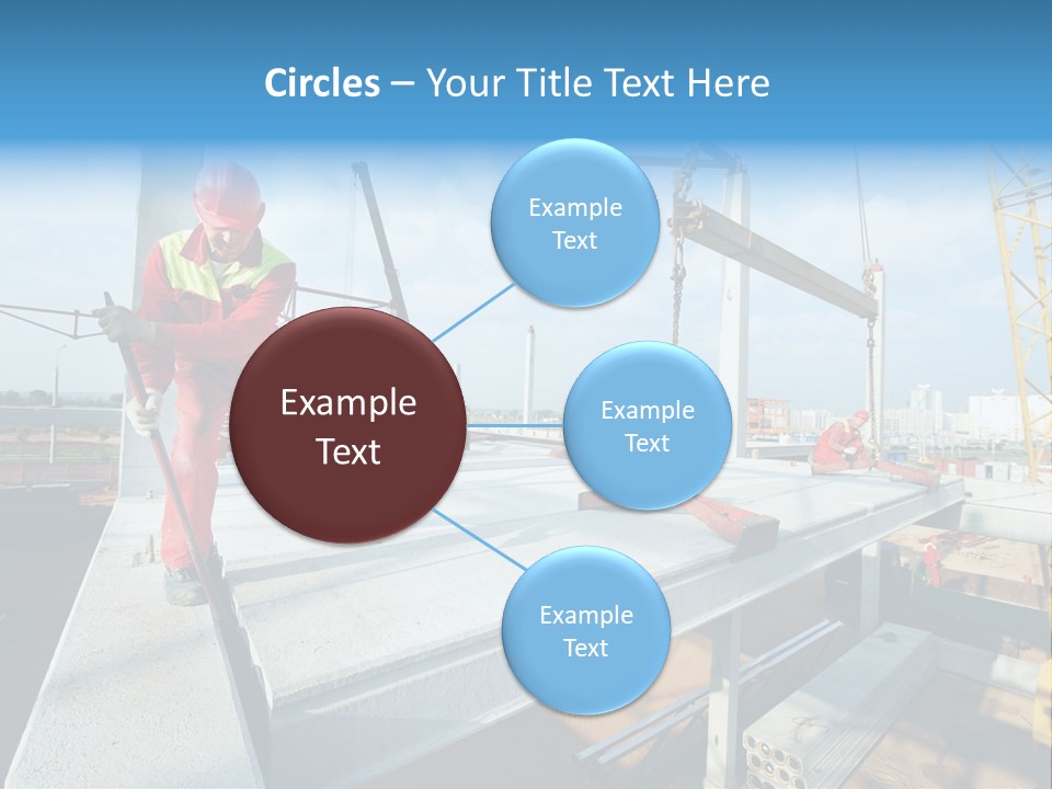 Technology Labourer Frame PowerPoint Template