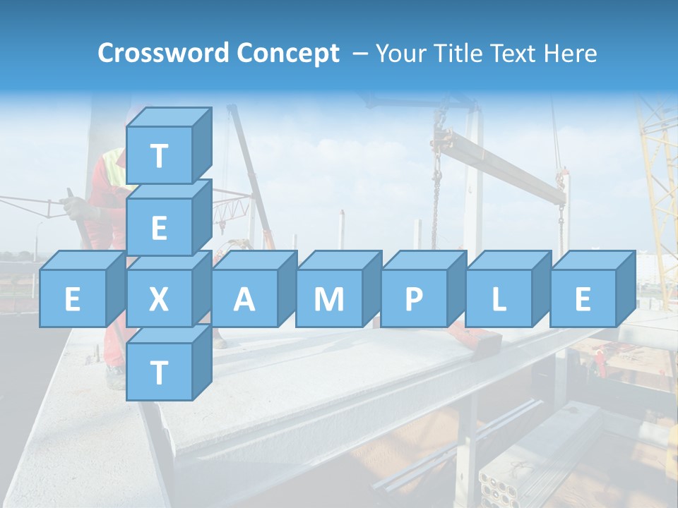 Technology Labourer Frame PowerPoint Template