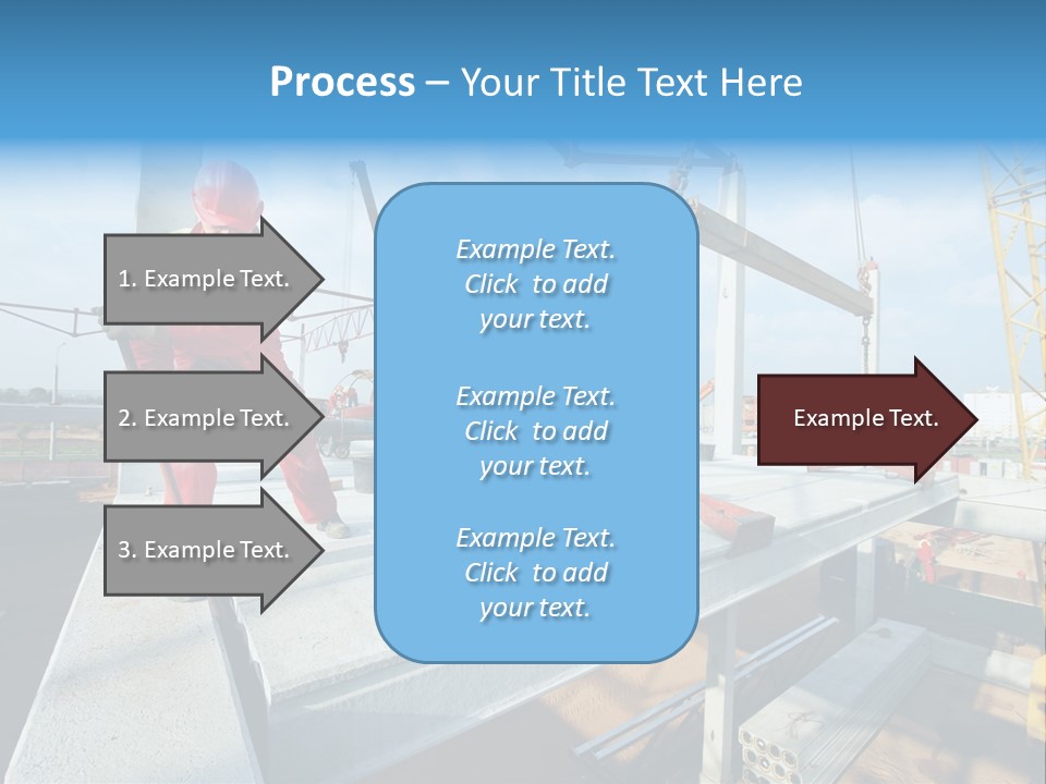 Technology Labourer Frame PowerPoint Template
