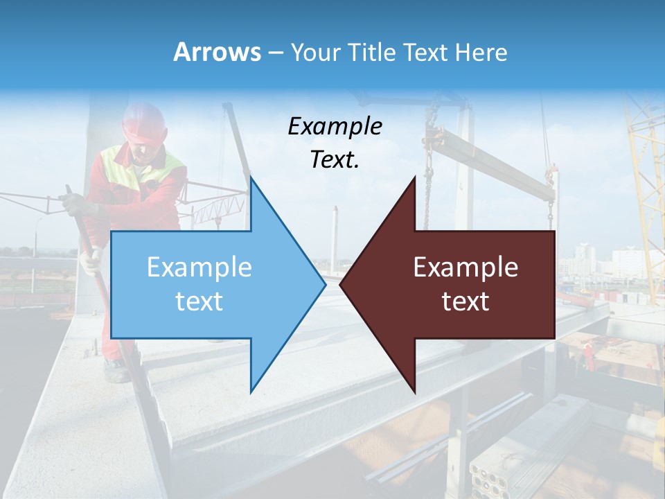 Technology Labourer Frame PowerPoint Template