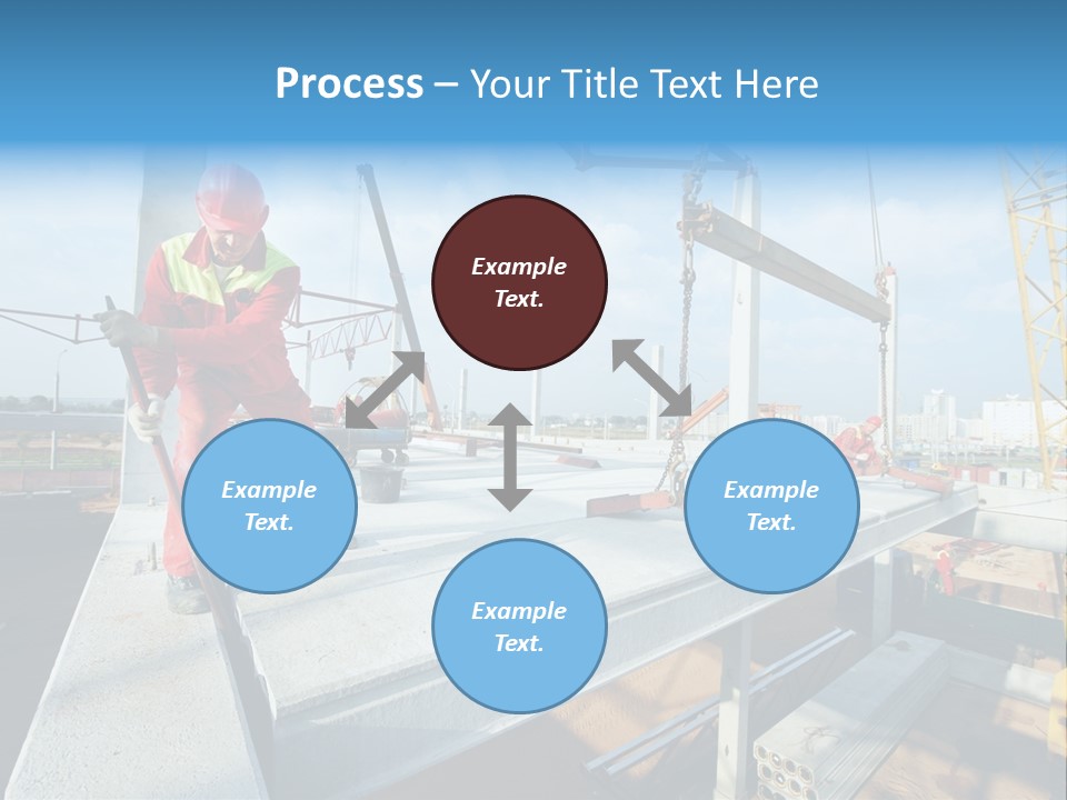 Technology Labourer Frame PowerPoint Template