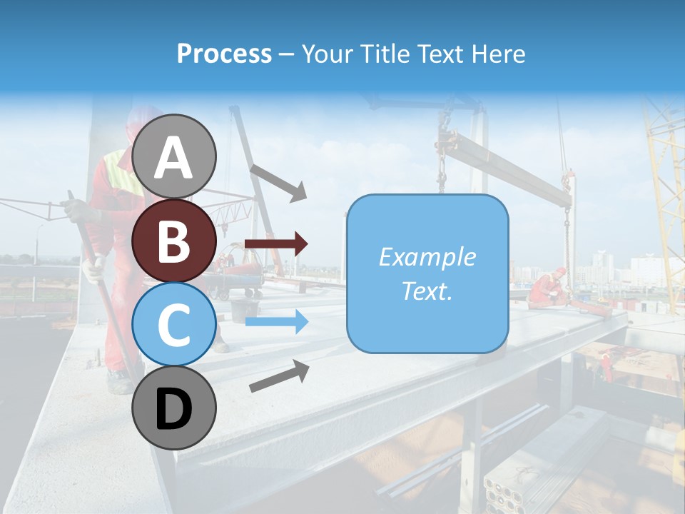 Technology Labourer Frame PowerPoint Template